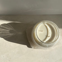 Load image into Gallery viewer, NERVURE Bol Verre Blanc 1450
